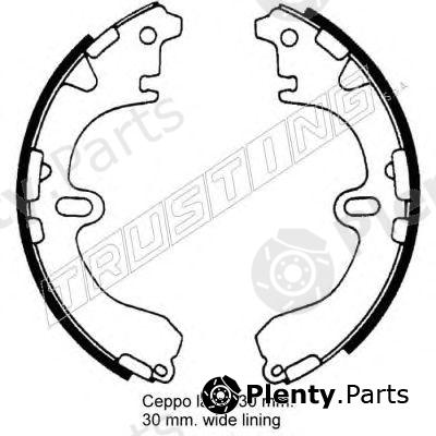  TRUSTING part 115.289 (115289) Brake Shoe Set