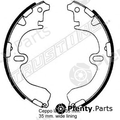  TRUSTING part 115.290 (115290) Brake Shoe Set
