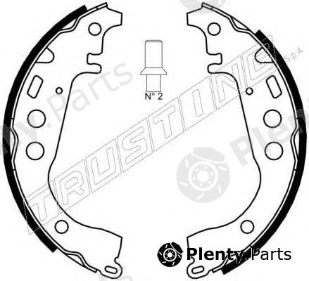  TRUSTING part 115.301 (115301) Brake Shoe Set