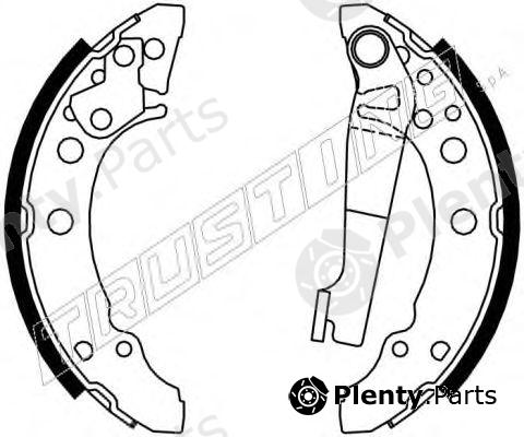  TRUSTING part 124.280 (124280) Brake Shoe Set