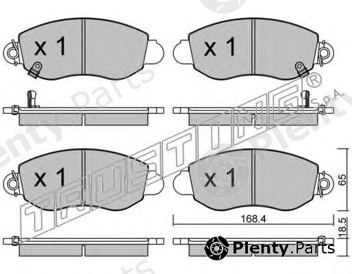  TRUSTING part 329.0 (3290) Brake Pad Set, disc brake