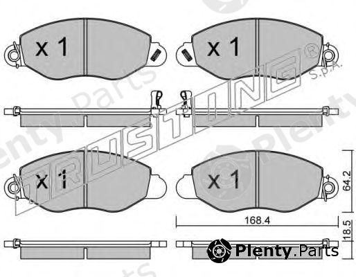 TRUSTING part 552.0 (5520) Brake Pad Set, disc brake