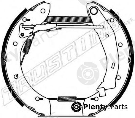  TRUSTING part 6180 Brake Shoe Set