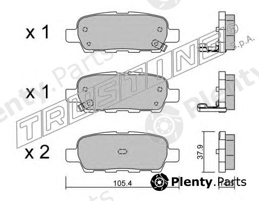  TRUSTING part 628.0 (6280) Brake Shoe Set