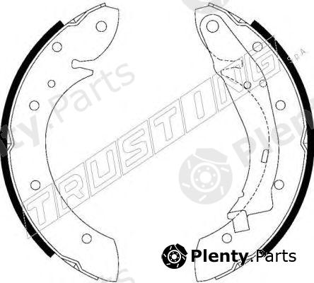  TRUSTING part 7180 Brake Shoe Set