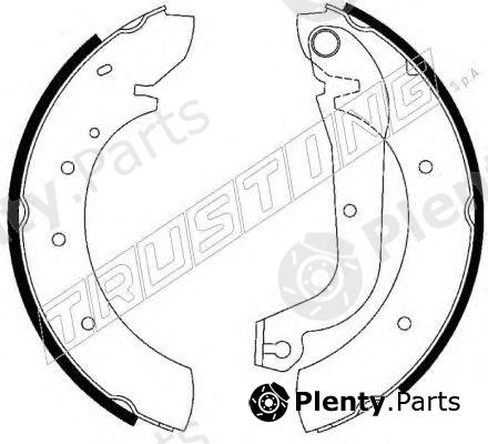  TRUSTING part 7240 Brake Shoe Set