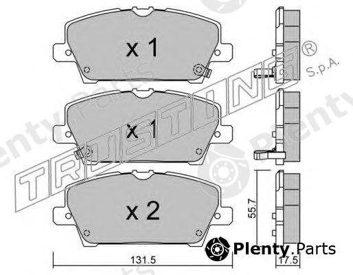  TRUSTING part 744.0 (7440) Brake Shoe Set