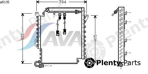  AVA QUALITY COOLING part AI5135 Condenser, air conditioning