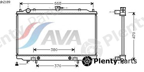  AVA QUALITY COOLING part DN2189 Radiator, engine cooling