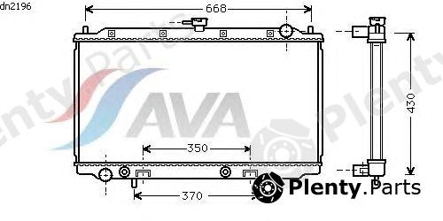  AVA QUALITY COOLING part DN2196 Radiator, engine cooling