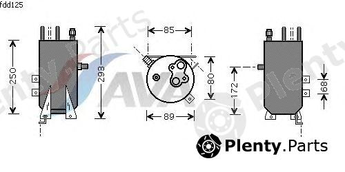  AVA QUALITY COOLING part FDD125 Dryer, air conditioning