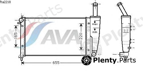  AVA QUALITY COOLING part FTA2218 Radiator, engine cooling