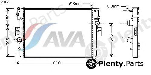  AVA QUALITY COOLING part IV2056 Radiator, engine cooling