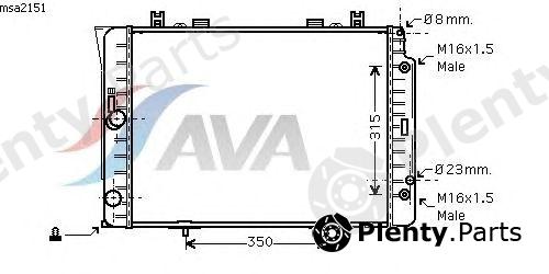  AVA QUALITY COOLING part MSA2151 Radiator, engine cooling