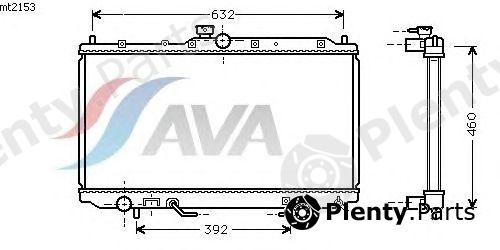  AVA QUALITY COOLING part MT2153 Radiator, engine cooling
