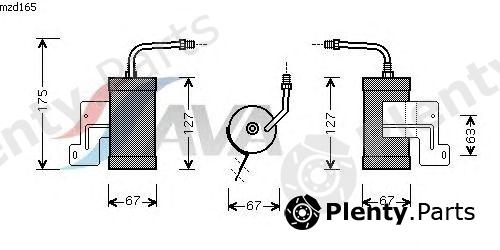 AVA QUALITY COOLING part MZD165 Dryer, air conditioning