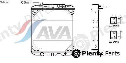  AVA QUALITY COOLING part REA2010 Radiator, engine cooling