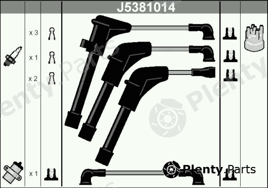  NIPPARTS part J5381014 Ignition Cable Kit