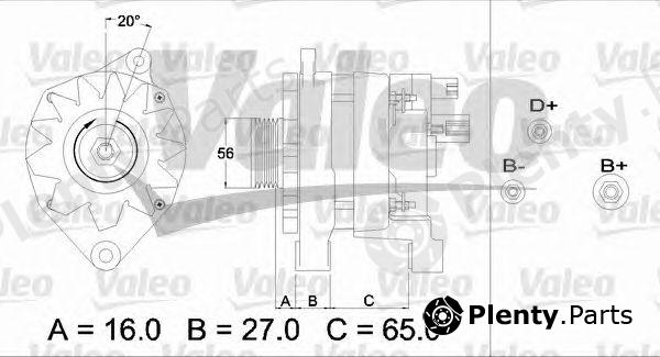  VALEO part 433468 Alternator