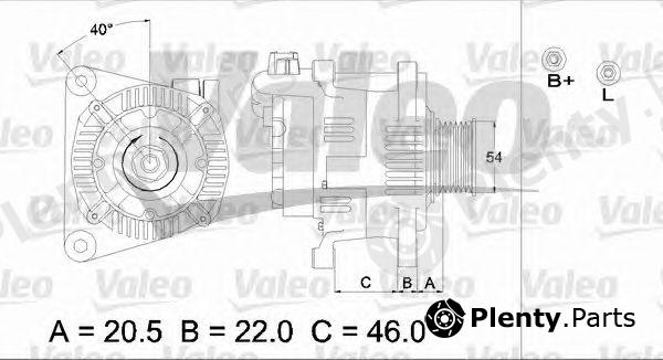  VALEO part 437139 Alternator
