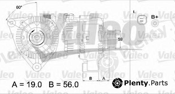  VALEO part 437343 Alternator