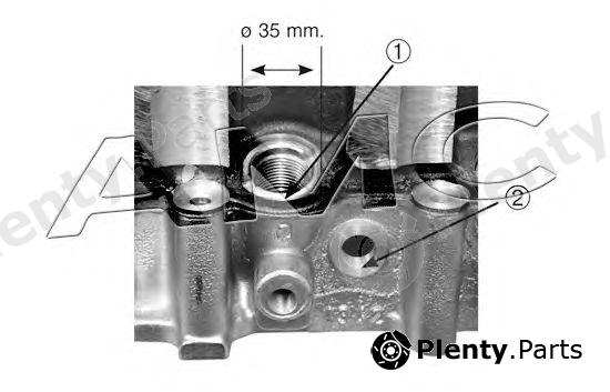  AMC Filter part 908548 Cylinder Head