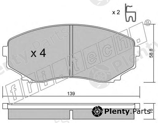 fri.tech. part 493.0 (4930) Brake Pad Set, disc brake