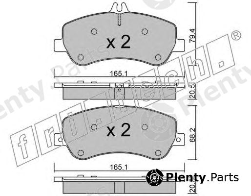  fri.tech. part 841.0 (8410) Brake Pad Set, disc brake