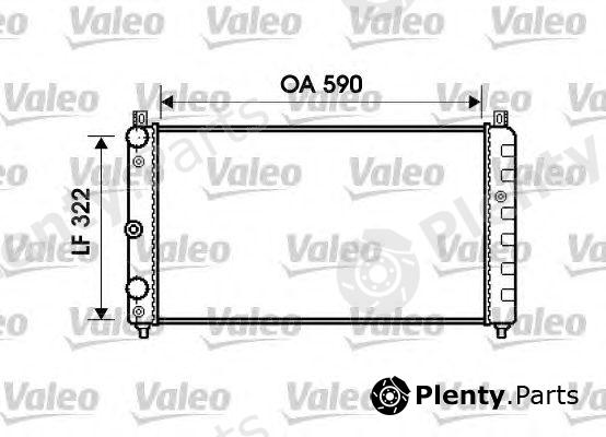  VALEO part 732479 Radiator, engine cooling