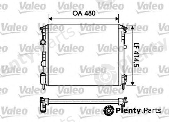  VALEO part 732621 Radiator, engine cooling