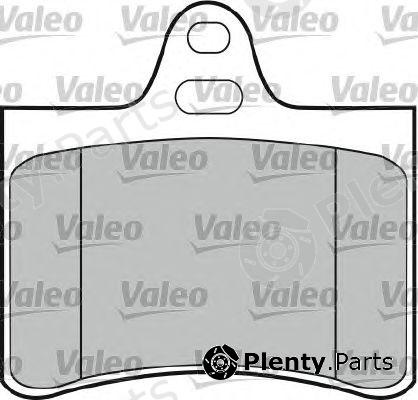 VALEO part 598418 Brake Pad Set, disc brake
