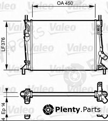  VALEO part 734319 Radiator, engine cooling