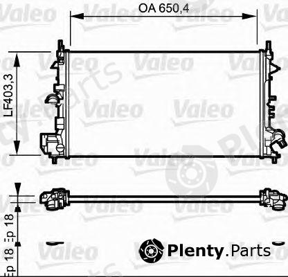  VALEO part 734982 Radiator, engine cooling