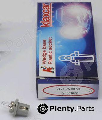  KLAXCAR FRANCE part 86367z (86367Z) Bulb, instrument lighting