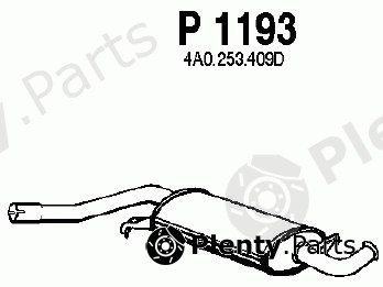  FENNO part P1193 Middle Silencer