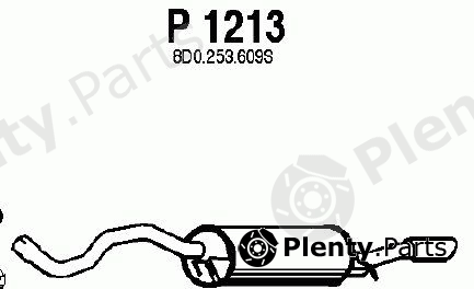  FENNO part P1213 End Silencer