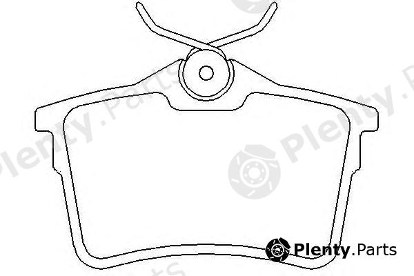  MINTEX part MDB2978 Brake Pad Set, disc brake