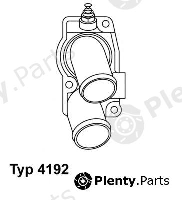  WAHLER part 4192.92D (419292D) Thermostat, coolant