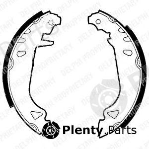  DELPHI part LS1378 Brake Shoe Set