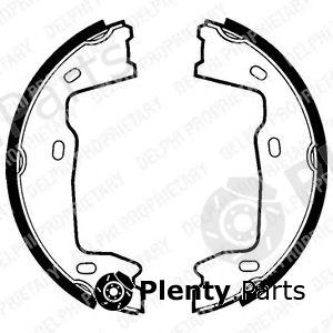  DELPHI part LS1381 Brake Shoe Set, parking brake