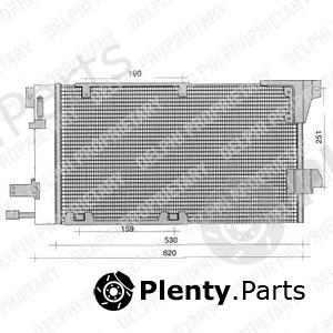  DELPHI part TSP0225196 Condenser, air conditioning