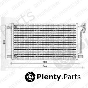  DELPHI part TSP0225236 Condenser, air conditioning