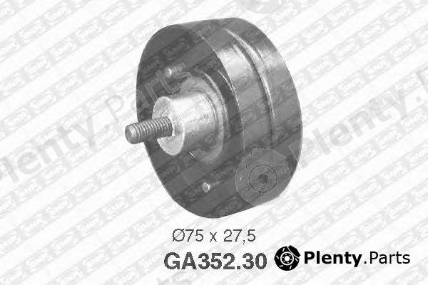  SNR part GA352.30 (GA35230) Deflection/Guide Pulley, v-ribbed belt