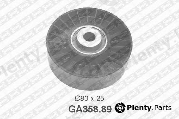  SNR part GA358.89 (GA35889) Deflection/Guide Pulley, v-ribbed belt