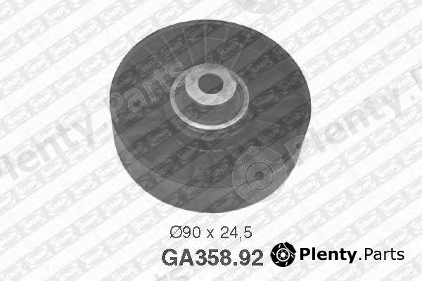  SNR part GA358.92 (GA35892) Deflection/Guide Pulley, v-ribbed belt