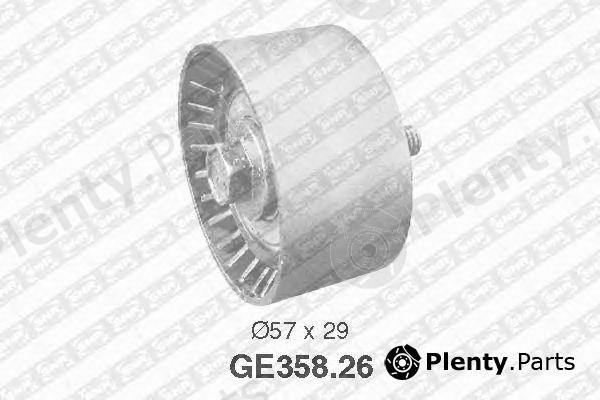  SNR part GE358.26 (GE35826) Deflection/Guide Pulley, timing belt