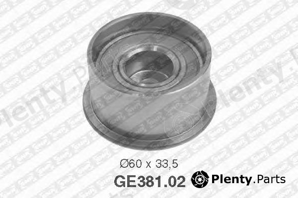  SNR part GE381.02 (GE38102) Deflection/Guide Pulley, timing belt