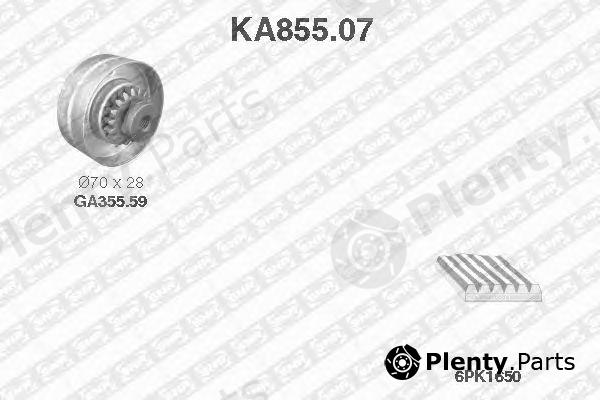  SNR part KA855.07 (KA85507) V-Ribbed Belt Set