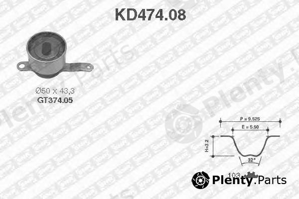  SNR part KD474.08 (KD47408) Timing Belt Kit