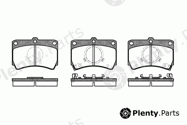  ROADHOUSE part 2212.02 (221202) Brake Pad Set, disc brake
